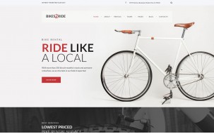 Bikes2Ride - Cycling WordPress Theme