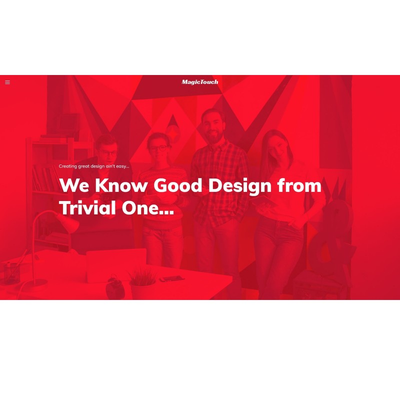 MagicTouch - Web Design Studio Responsive WordPress Theme