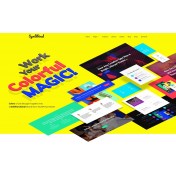 Spellbind - Designer Landing Page WordPress theme