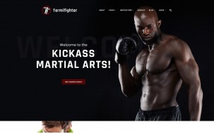 Termifighter - Martial Arts Club Responsive WordPress Theme