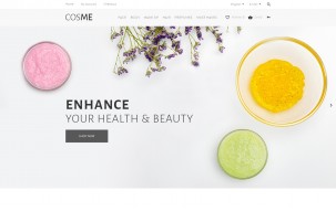Cosmetics Store Responsive Shop Template