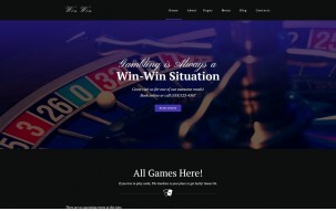WinWin - Casino Website WordPress theme
