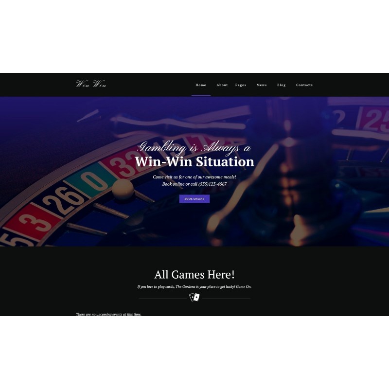 WinWin - Casino Website WordPress theme