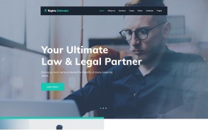 Rights Defender - Lawyer WordPress theme