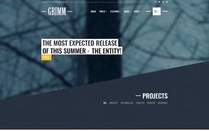 GRIMM - Game Development Studio WordPress theme