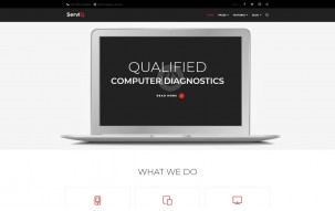 ServIQ Computer Repair Services WordPress Theme