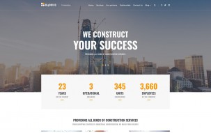 BigBuild - Construction WordPress Theme