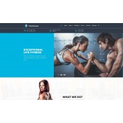 Train Hard Fitness WordPress Theme