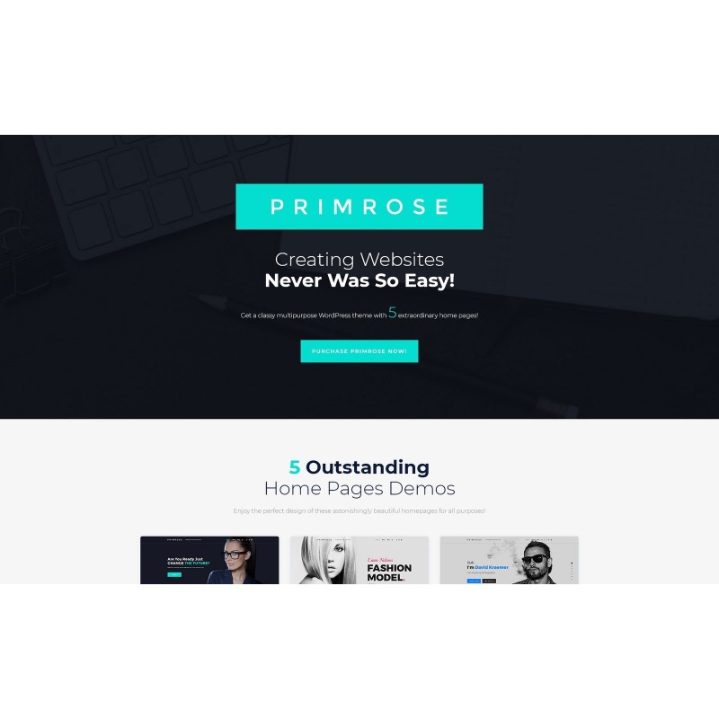 Primrose - Multipurpose WordPress Theme