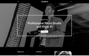 Zoomin - Photographer Portfolio WordPress Theme
