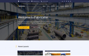 Fabricator - Industrial Company WordPress Elementor Theme