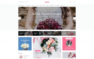 Flower Store Responsive Shop Template