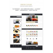 Fresh Caviar - Caviar Shop Shop Template