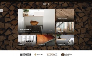 Wood Finishes Responsive Shop Template