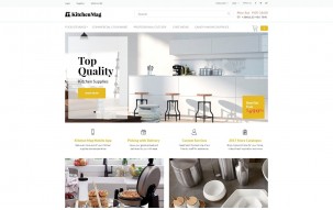 KitchenMag - Kitchen Supplies Shop Template