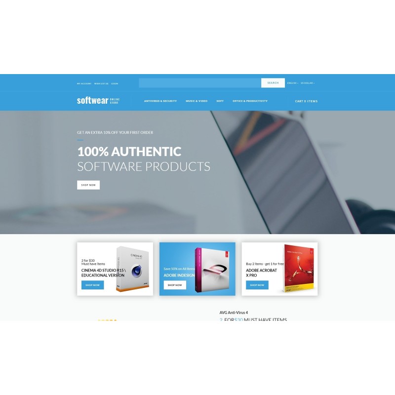 SoftWear - Softwate Store Responsive Shop Template