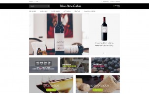 Wine Store Responsive Shop Template