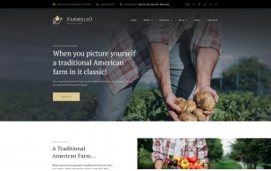 Farmelio - Farm Responsive WordPress Theme