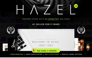 Hazel - Clean Minimalist Multi-Purpose WordPress Theme