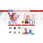 Faury Land - Kids Toys & Clothes Shop Template