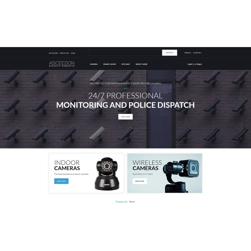 ASCEEDON - Security Products Shop Template