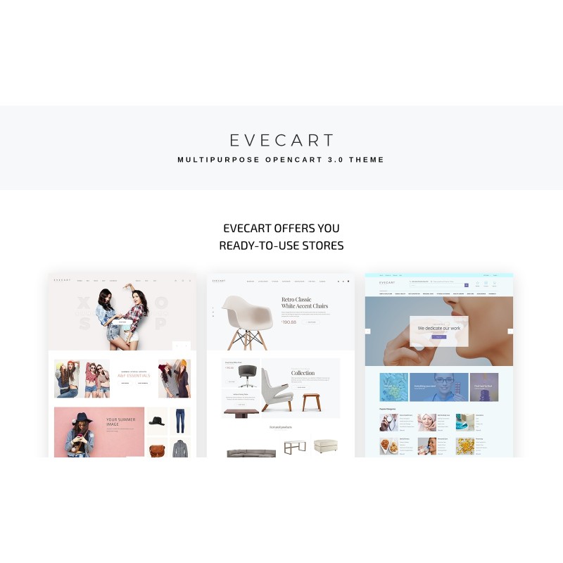 Evecat - Amazing Fashion Multipurpose Store Shop Template