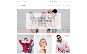 De Couture - Fancy Fashion & Beauty Blog WordPress Theme
