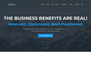 Advolix - Consulting Services WordPress Theme