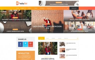 MediaTel - Youtube/Vimeo Video News Aggregator Magazine WordPress Theme