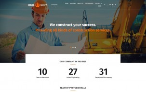 Builogicy - Construction WordPress Theme
