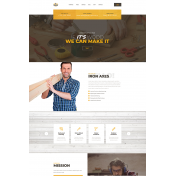 IronAxes - Carpenter And Handyman WordPress Theme