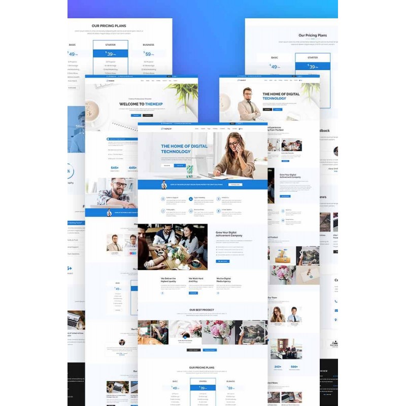 Themexp - Corporate Responsive WordPress Theme