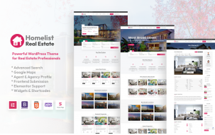 Homelist - Real Estate WordPress Theme