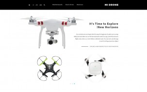 Mi Drone - Drone Shop Shop Template