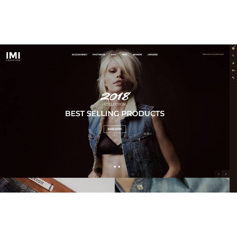 IMI - Fashion Store Shop Template