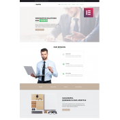 Liquidy - Investment Company WordPress Elementor Theme