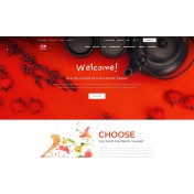 Japanese Restaurant - Bright Sushi Food Restaurant Shop Template