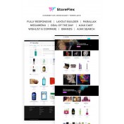 StoreFlex - Cosmetics & Makeup Shop Template