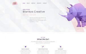 Blankos - Creative Minimal Responsive WordPress Elementor Theme