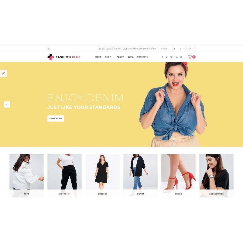 Fashion - Clothing Store Shop Template