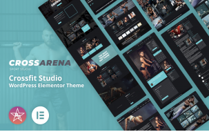 Cross Arena - Crossfit Studio WordPress Elementor Theme