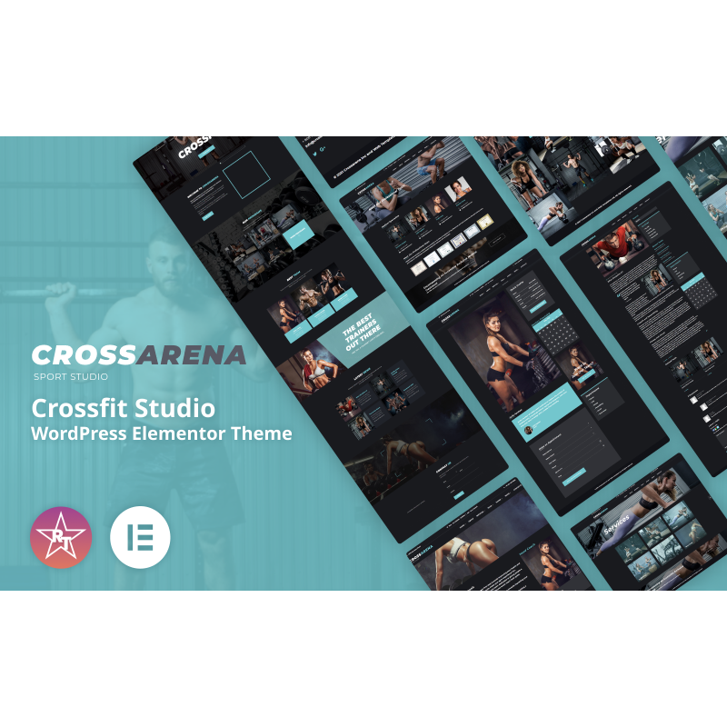 Cross Arena - Crossfit Studio WordPress Elementor Theme