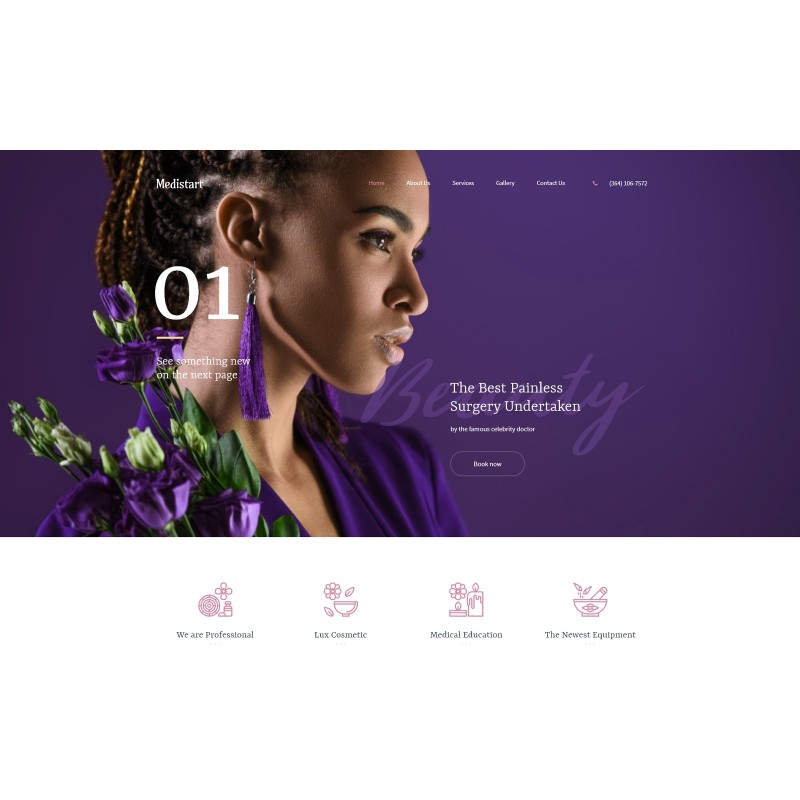 Medistart - Spa Salon WordPress Theme