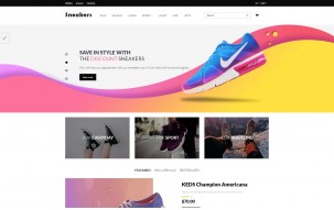 Sneakers Store Shop Template