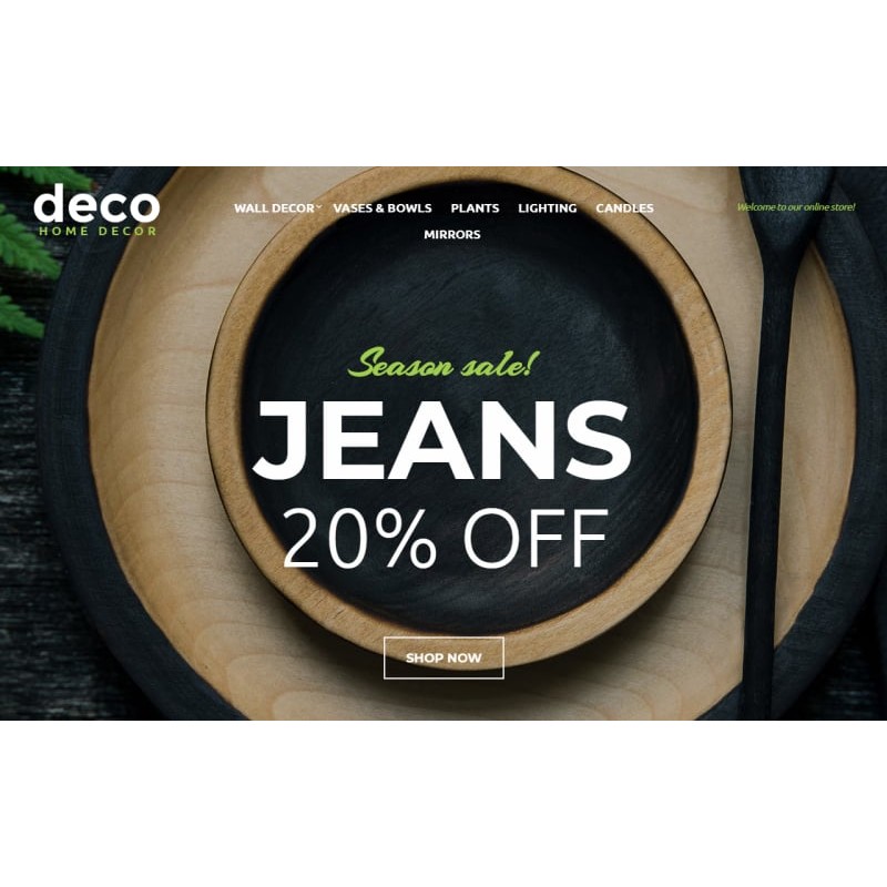 Deco - Interior Design Online Shop Shop Template