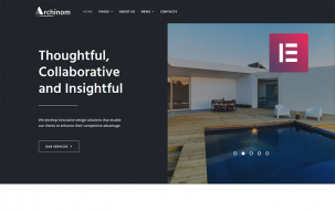 Archinom - Architect WordPress Elementor Theme