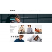 Men Fashion Store - Solid Men Clothes Online Store Shop Template