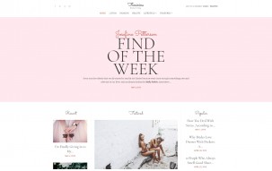 Feminine - Woman Blog WordPress Elementor Theme