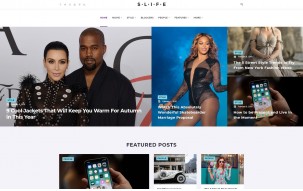 Slife - Lifestyle WordPress Elementor Theme