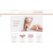 Bralette Lingerie Shop Template